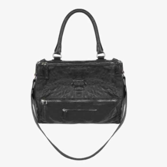 Givenchy Handbags - ***SOLD*** GIVENCHY Medium Pandora Bag in Black Aged Leather Like-new w Dust Bag